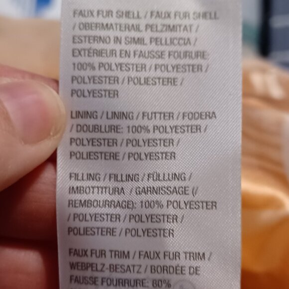 Dennis by Dennis Basso Women's Faux Fur Teddy Coat Medium - Picture 8 of 8